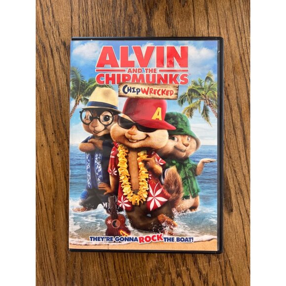 Alvin And The Chipmunks Chipwrecked DVD Family Movie Comedy 2011 Animation - Picture 1 of 4